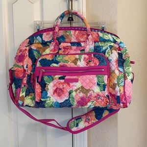 NWOT Vera Bradley Weekender travel bag large